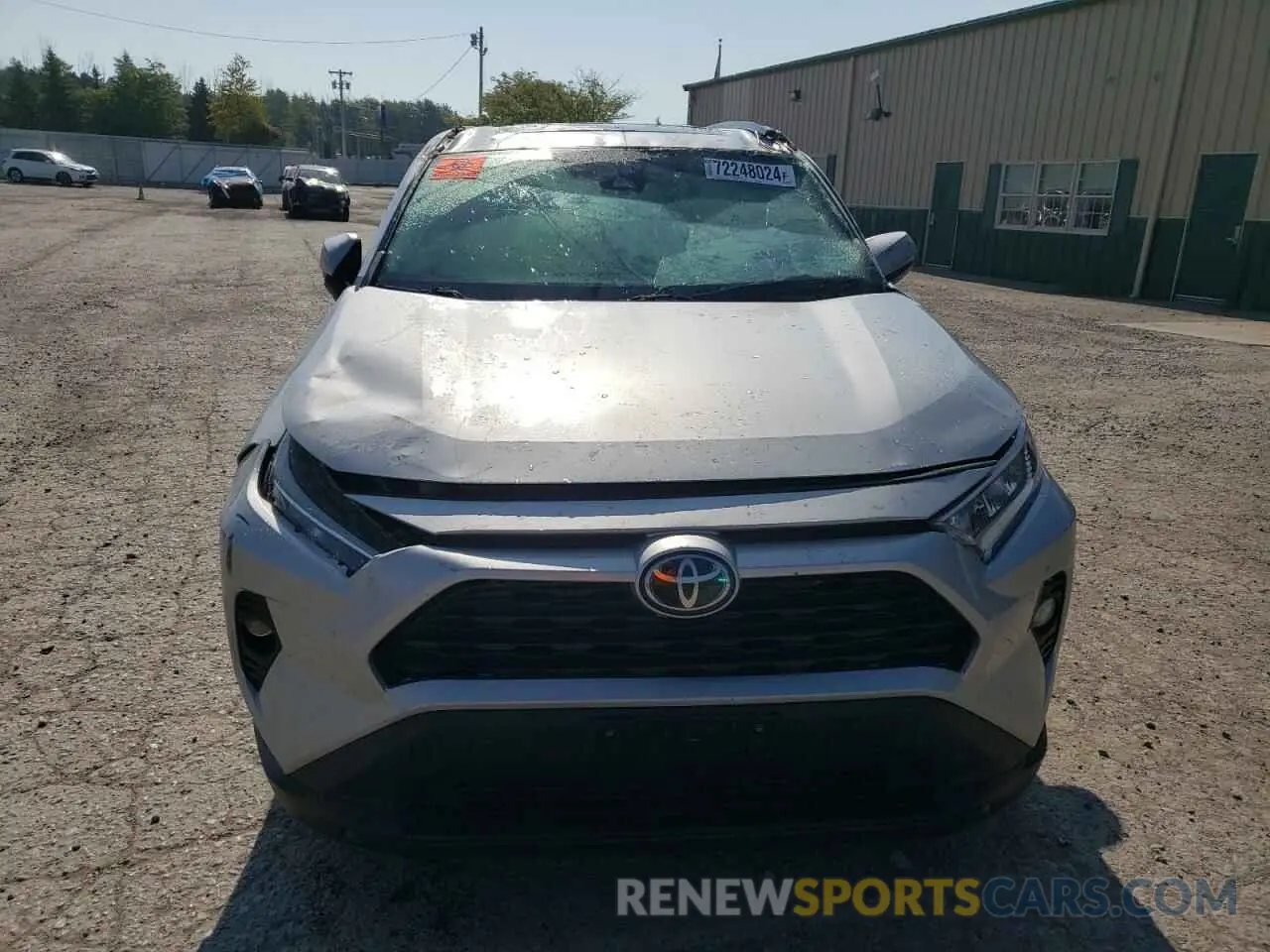 5 Фотография поврежденного автомобиля 2T3P1RFV4KW015859 TOYOTA RAV4 2019