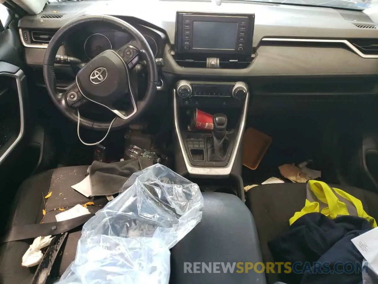 8 Фотография поврежденного автомобиля 2T3P1RFV4KW015859 TOYOTA RAV4 2019