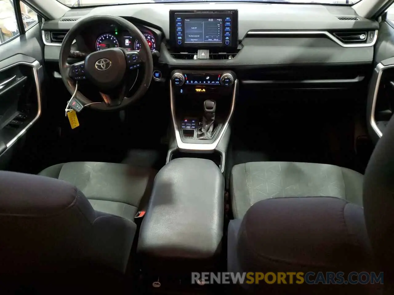 8 Фотография поврежденного автомобиля 2T3P1RFV4KW042785 TOYOTA RAV4 2019