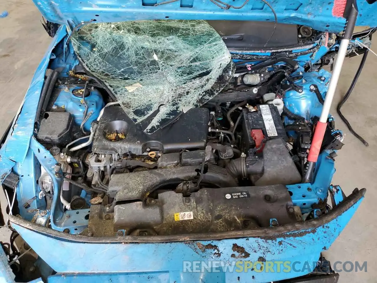 13 Фотография поврежденного автомобиля 2T3P1RFV5KC009781 TOYOTA RAV4 2019