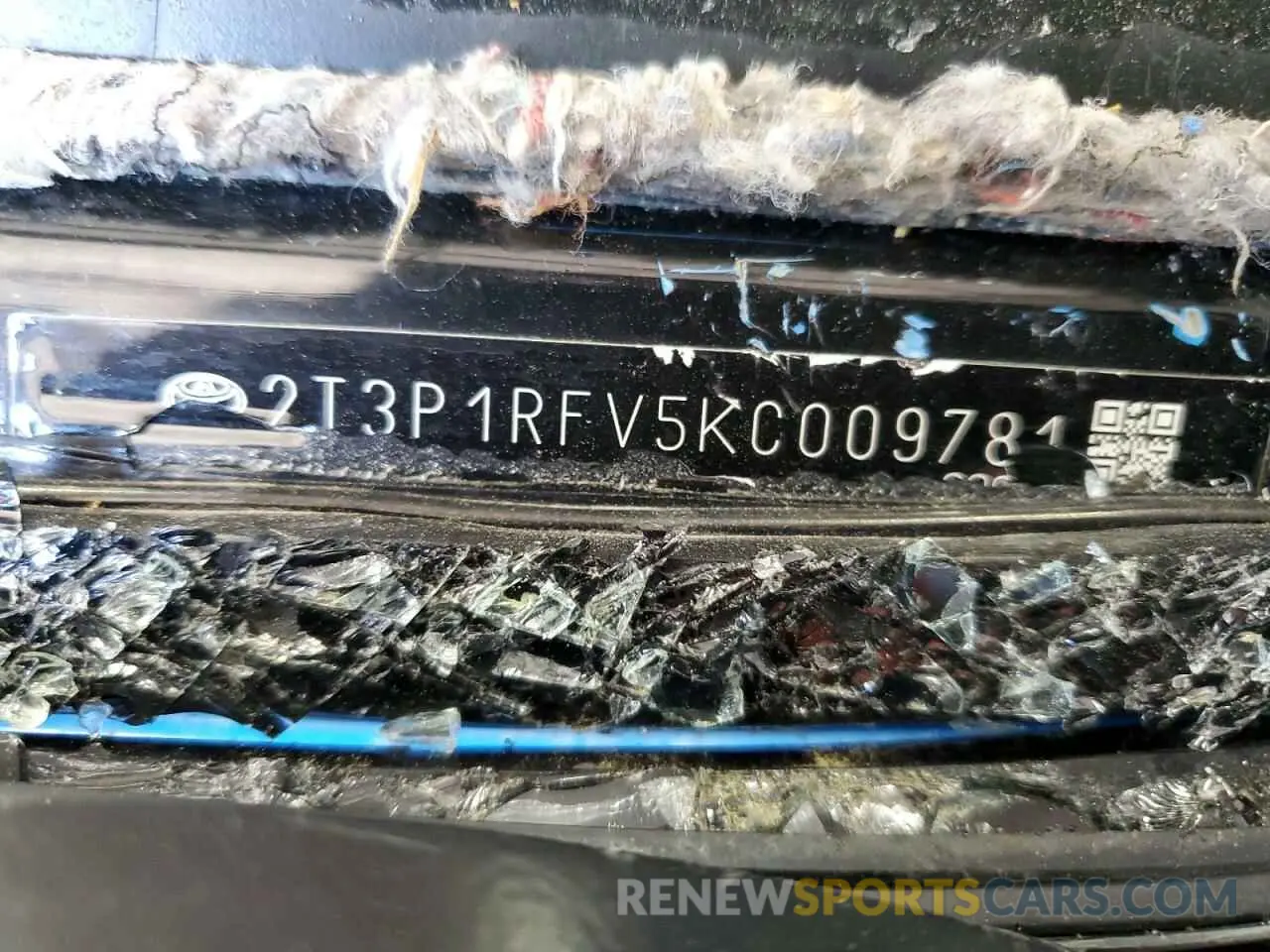 14 Фотография поврежденного автомобиля 2T3P1RFV5KC009781 TOYOTA RAV4 2019