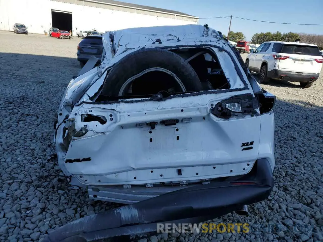 6 Photograph of a damaged car 2T3P1RFV5KC026578 TOYOTA RAV4 2019