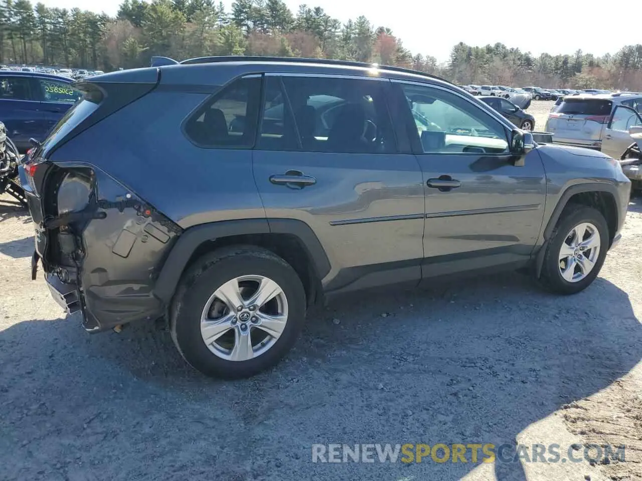 3 Фотография поврежденного автомобиля 2T3P1RFV5KC047513 TOYOTA RAV4 2019