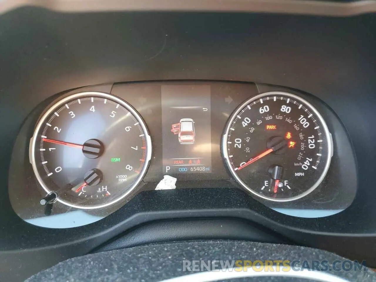 9 Фотография поврежденного автомобиля 2T3P1RFV5KC047513 TOYOTA RAV4 2019