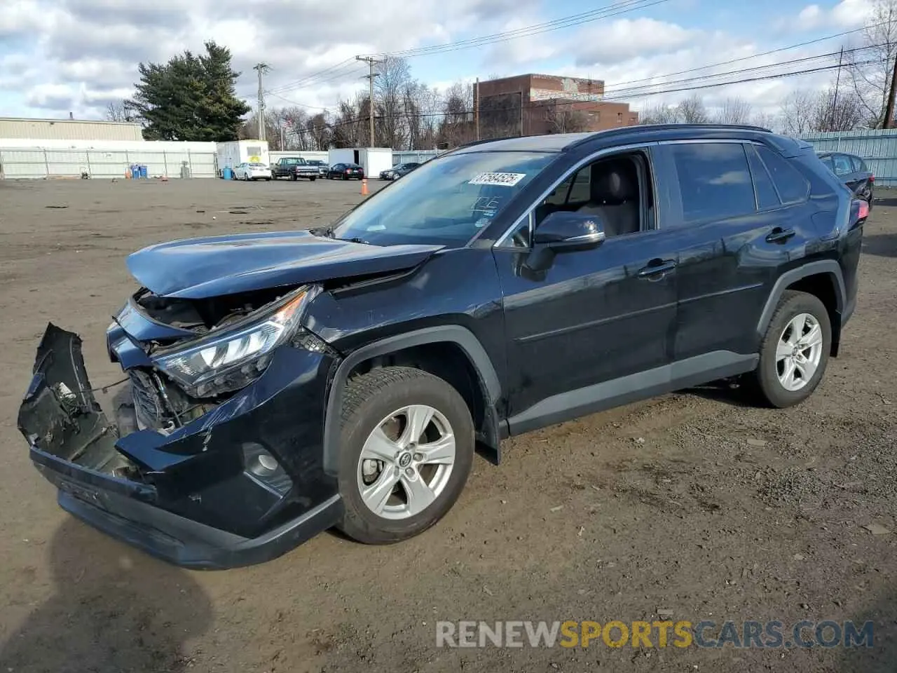1 Photograph of a damaged car 2T3P1RFV5KC057717 TOYOTA RAV4 2019