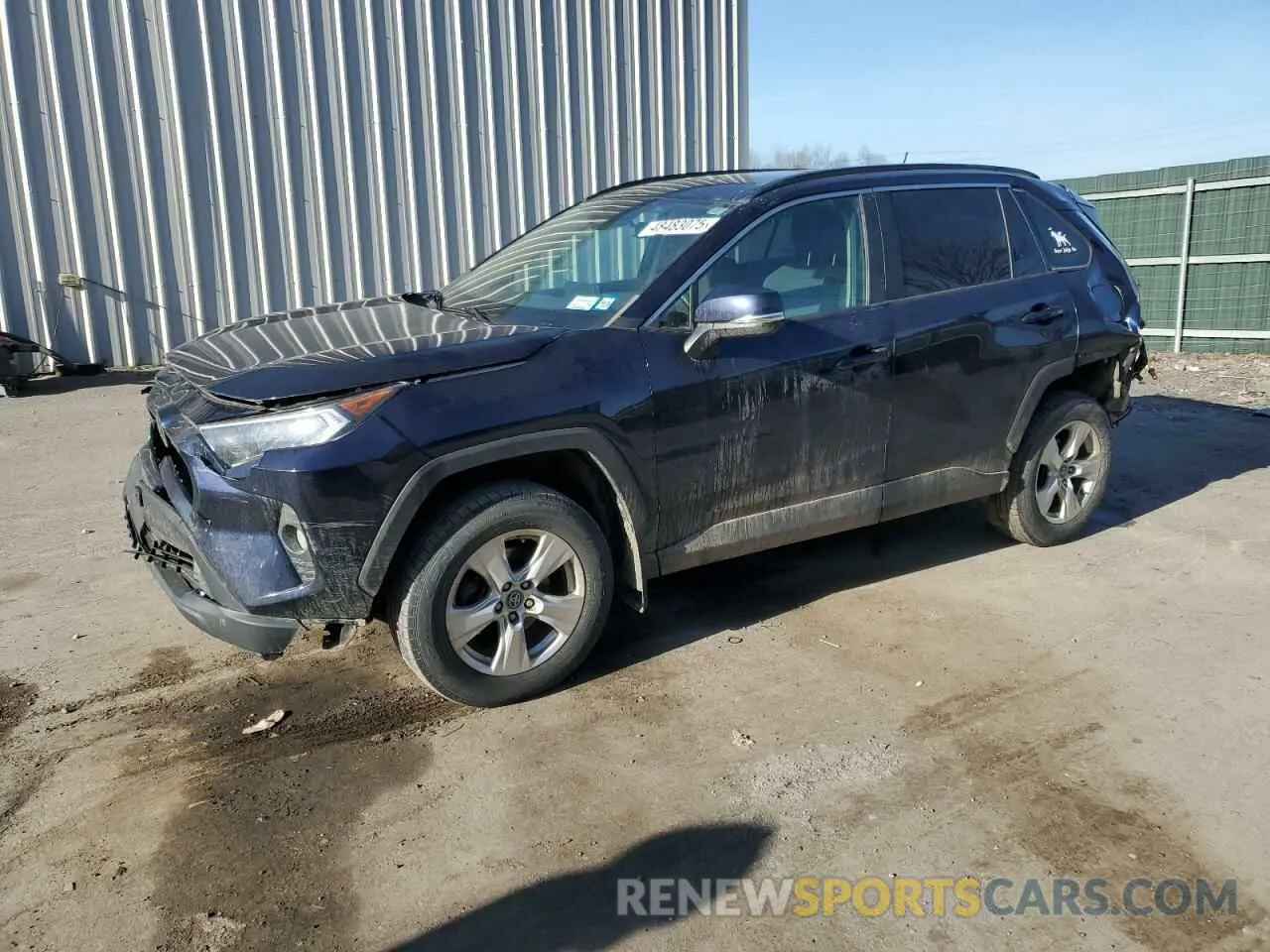 1 Photograph of a damaged car 2T3P1RFV5KW055822 TOYOTA RAV4 2019