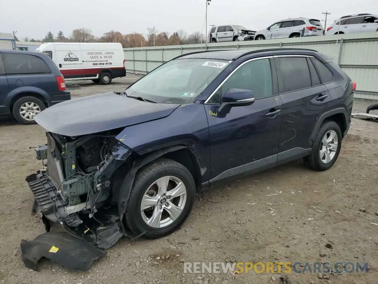 1 Фотография поврежденного автомобиля 2T3P1RFV5KW061877 TOYOTA RAV4 2019