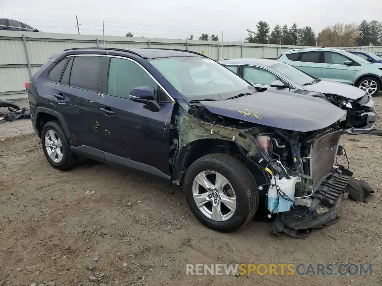 4 Фотография поврежденного автомобиля 2T3P1RFV5KW061877 TOYOTA RAV4 2019
