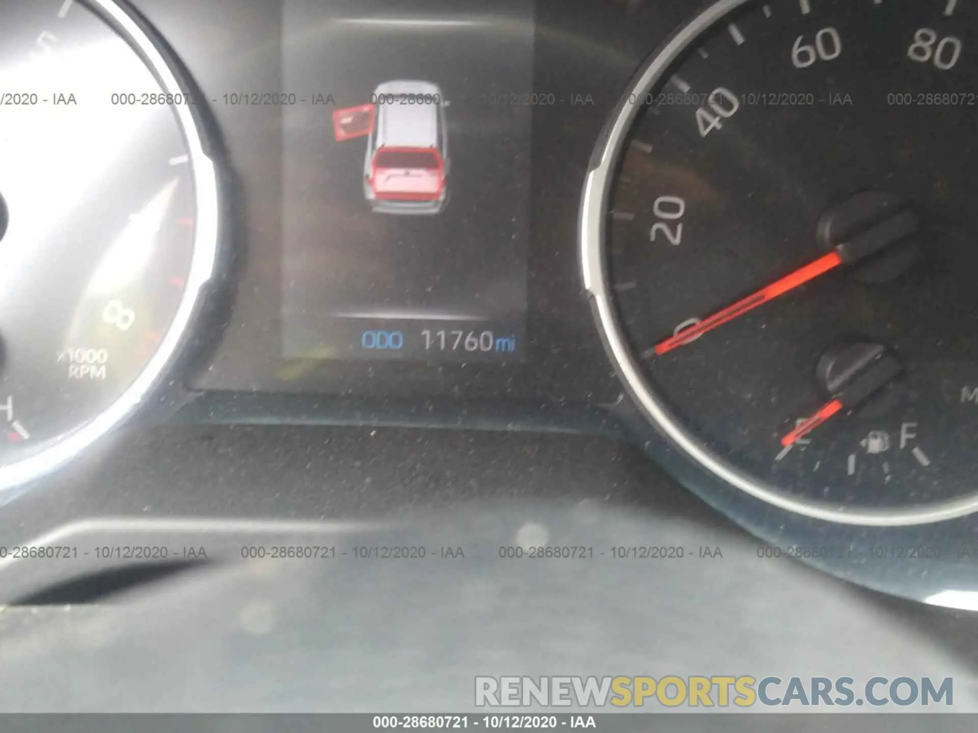 7 Photograph of a damaged car 2T3P1RFV5KW067811 TOYOTA RAV4 2019