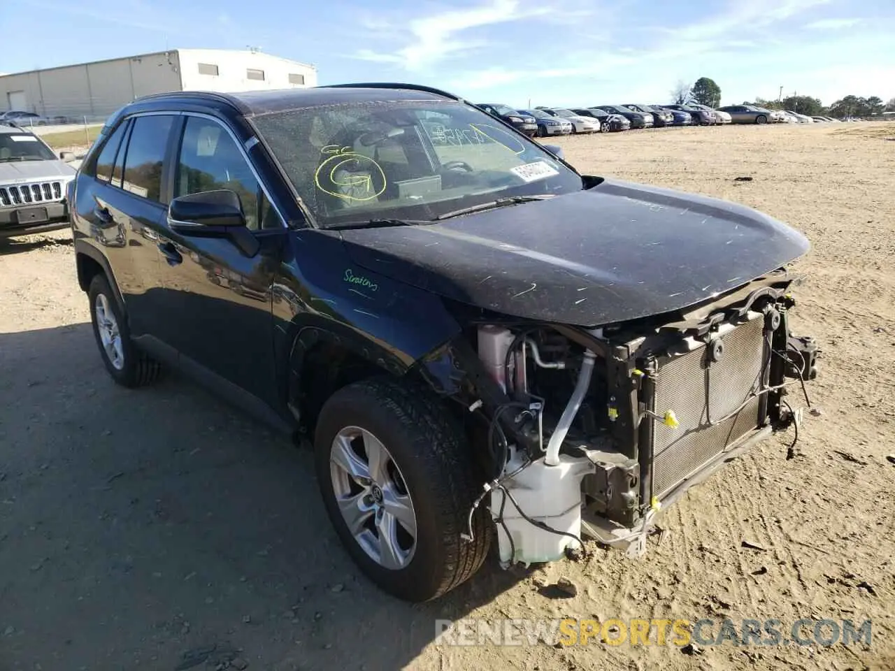 1 Фотография поврежденного автомобиля 2T3P1RFV6KC017923 TOYOTA RAV4 2019