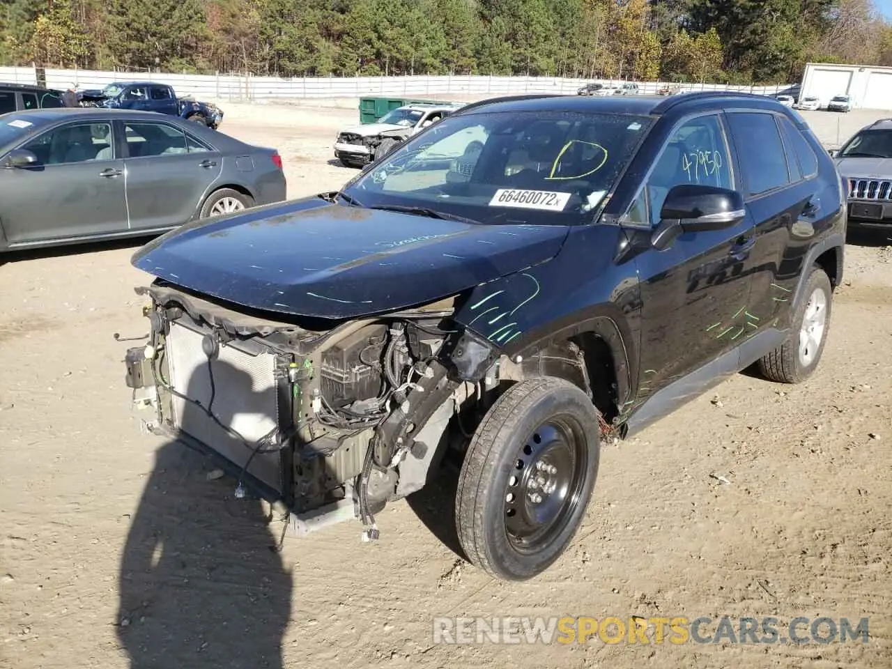 2 Фотография поврежденного автомобиля 2T3P1RFV6KC017923 TOYOTA RAV4 2019