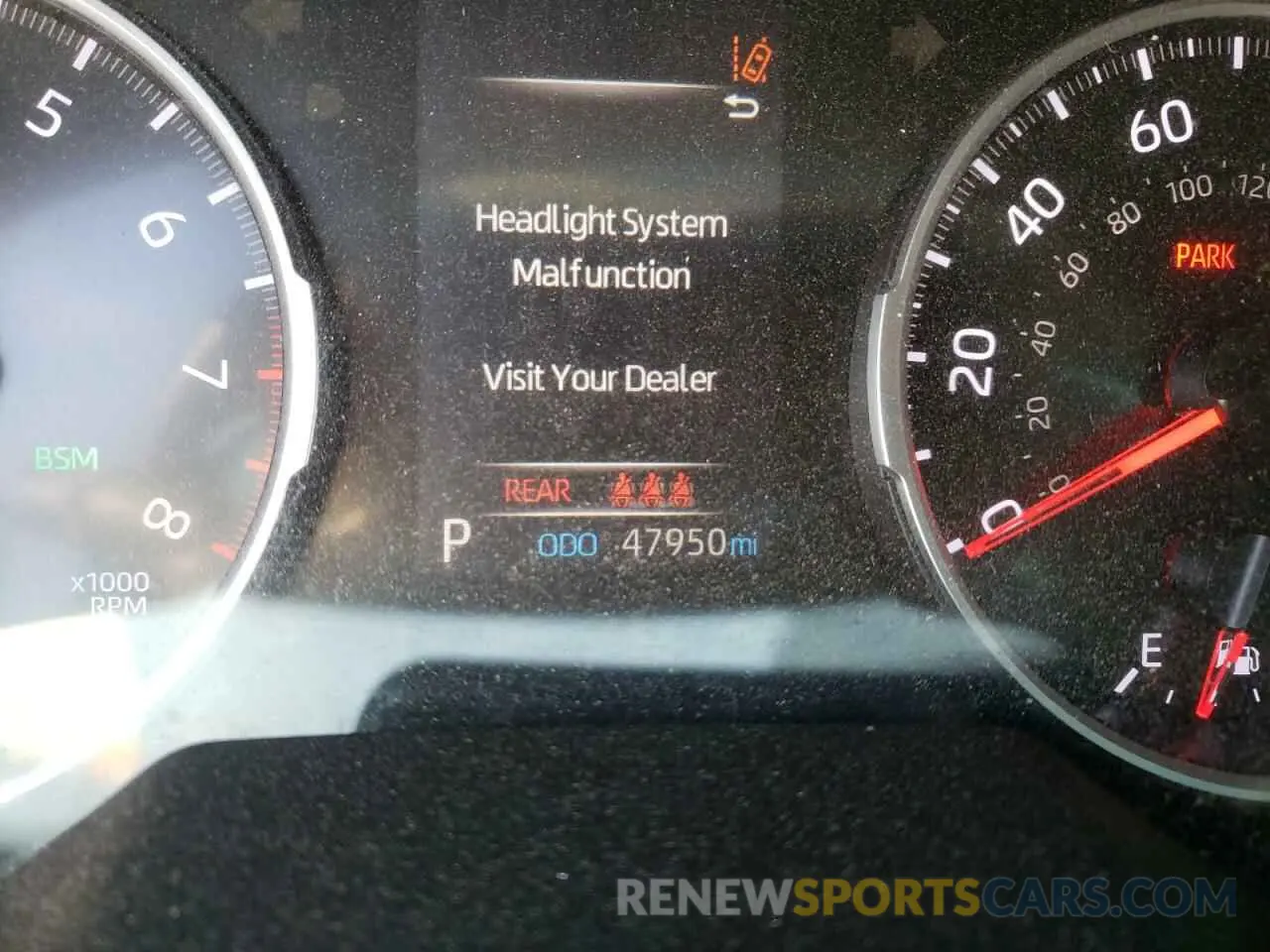 8 Фотография поврежденного автомобиля 2T3P1RFV6KC017923 TOYOTA RAV4 2019