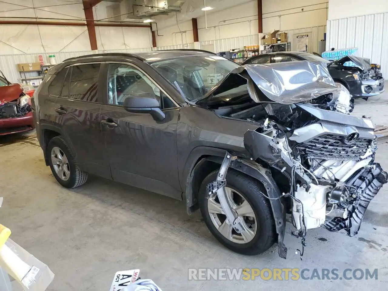 4 Фотография поврежденного автомобиля 2T3P1RFV6KC023723 TOYOTA RAV4 2019
