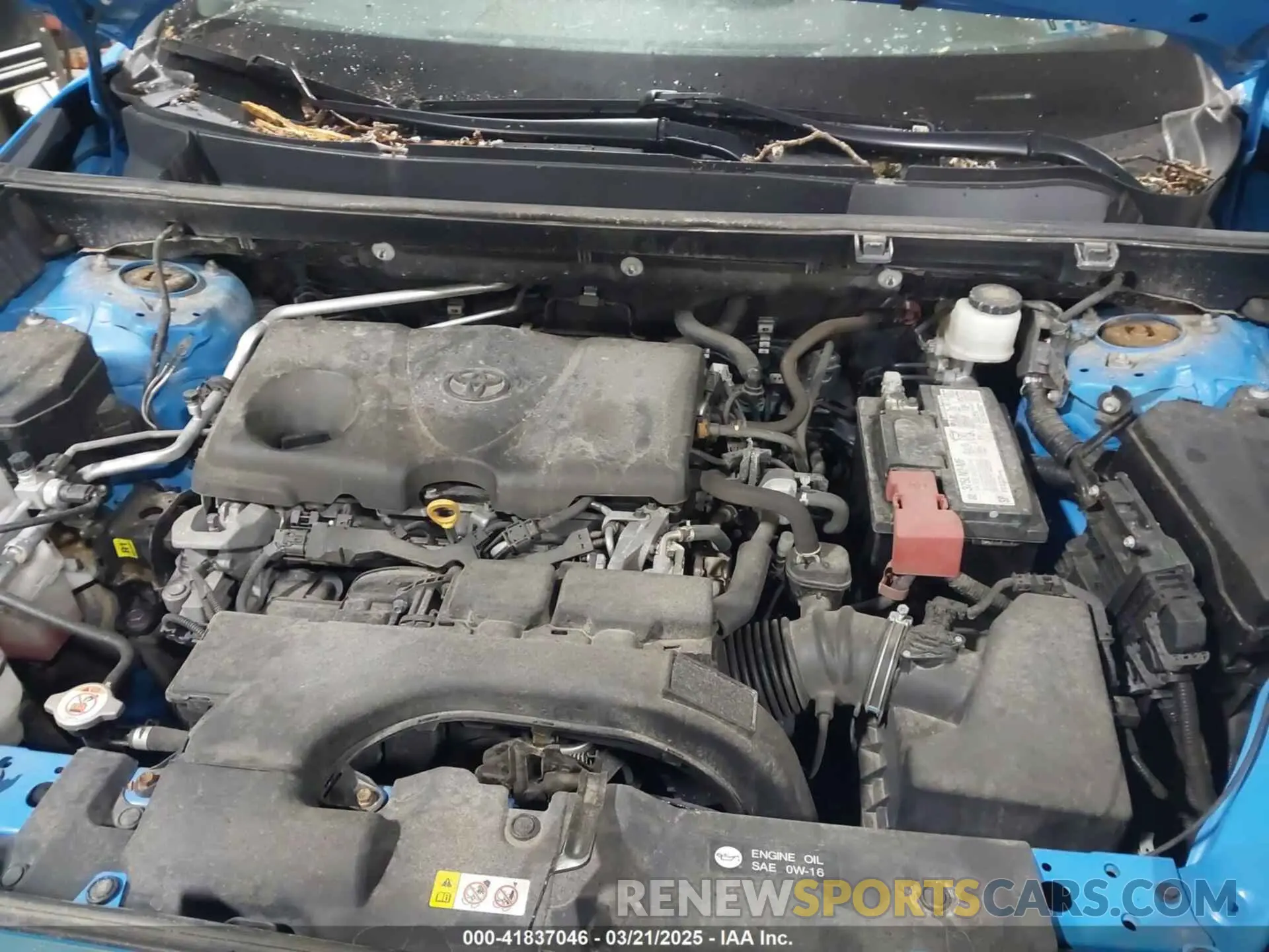 10 Photograph of a damaged car 2T3P1RFV6KC053546 TOYOTA RAV4 2019