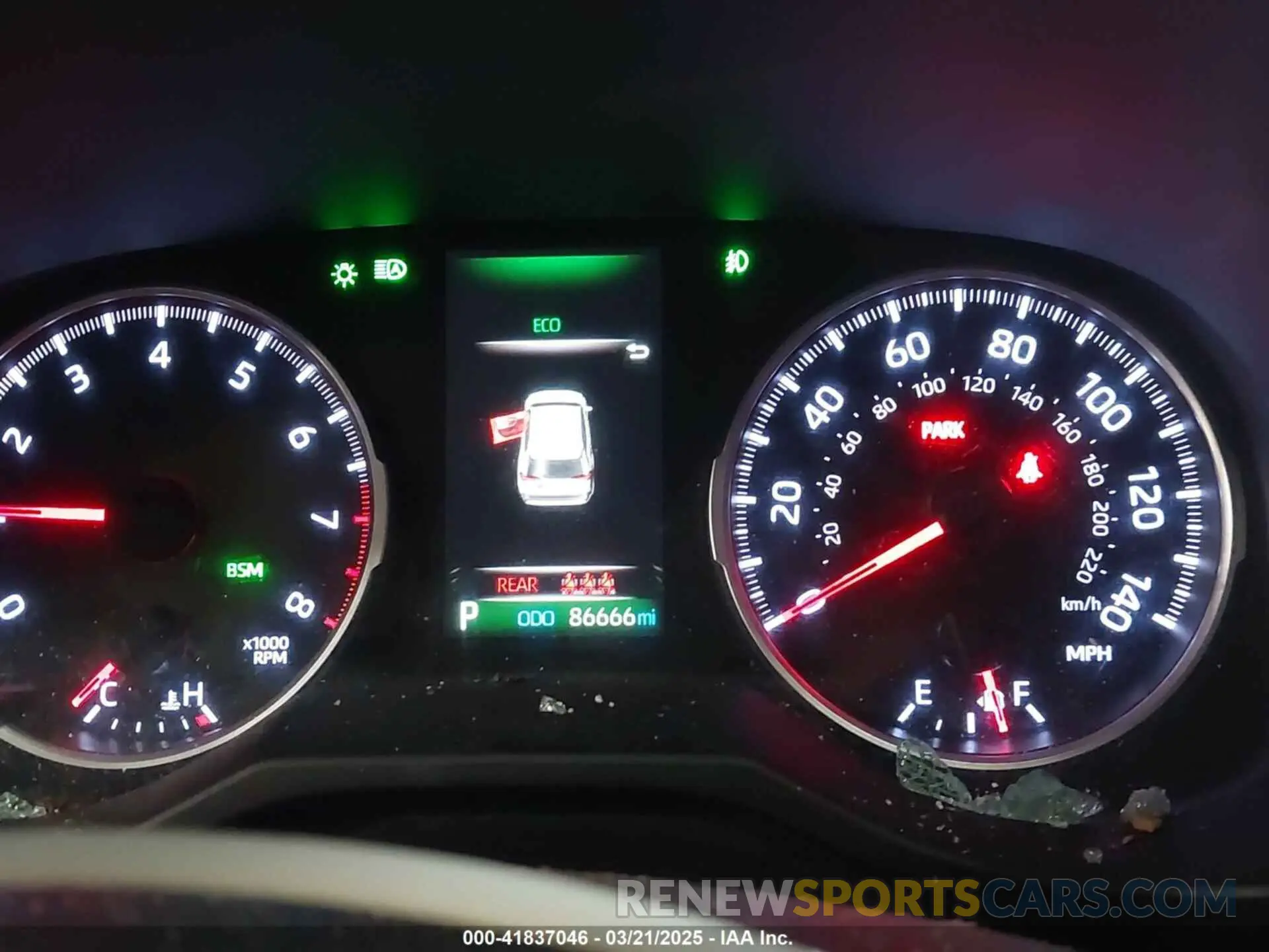 7 Photograph of a damaged car 2T3P1RFV6KC053546 TOYOTA RAV4 2019