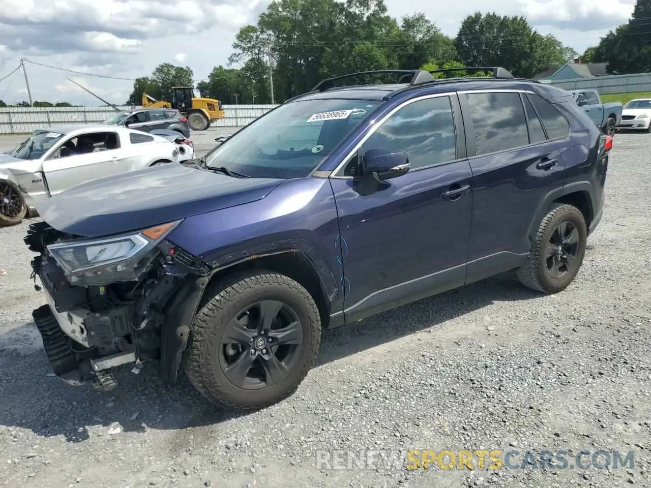 1 Фотография поврежденного автомобиля 2T3P1RFV7KC008034 TOYOTA RAV4 2019