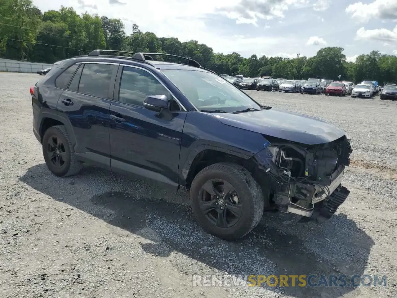 4 Фотография поврежденного автомобиля 2T3P1RFV7KC008034 TOYOTA RAV4 2019
