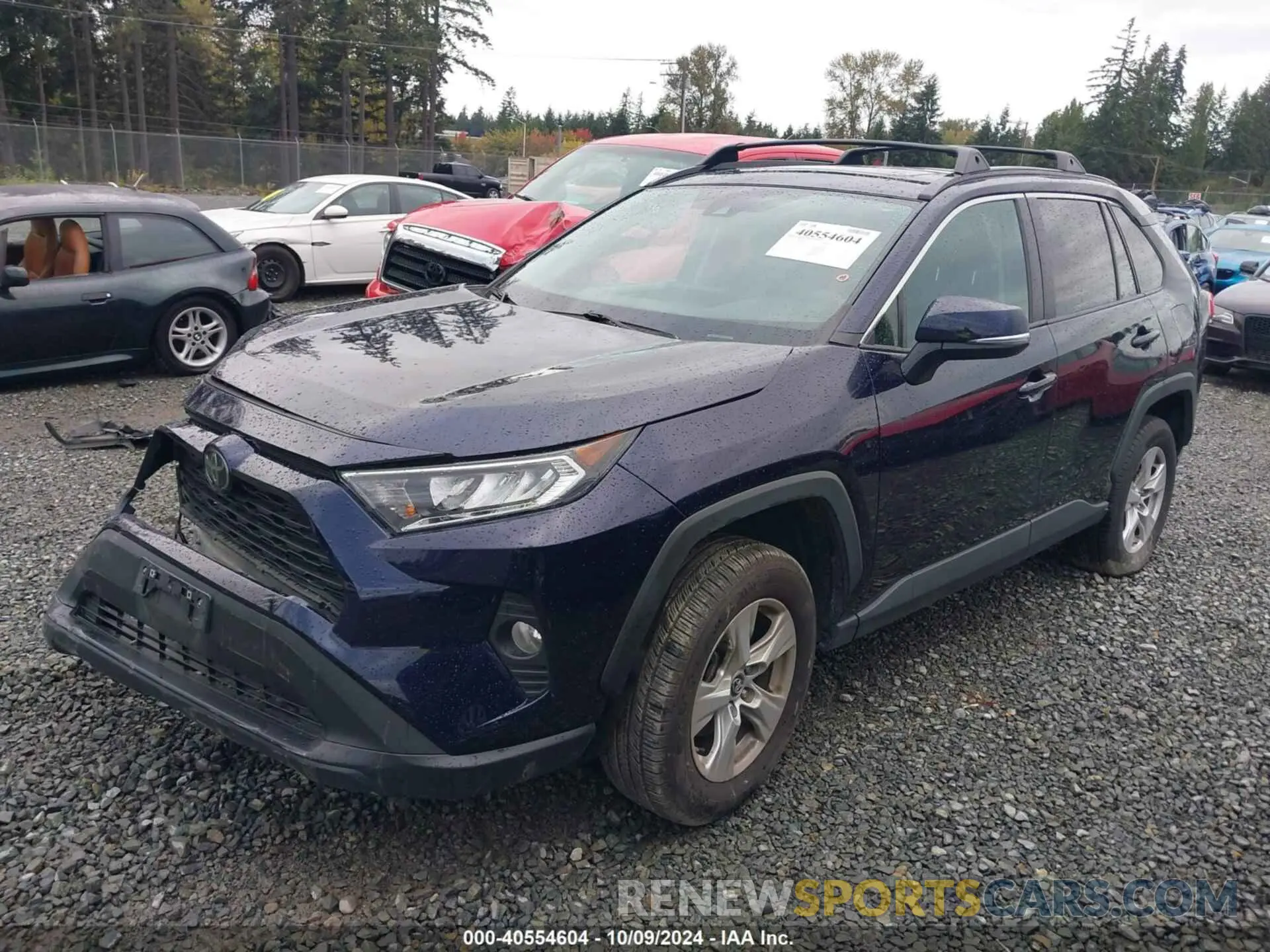 2 Фотография поврежденного автомобиля 2T3P1RFV7KC012309 TOYOTA RAV4 2019