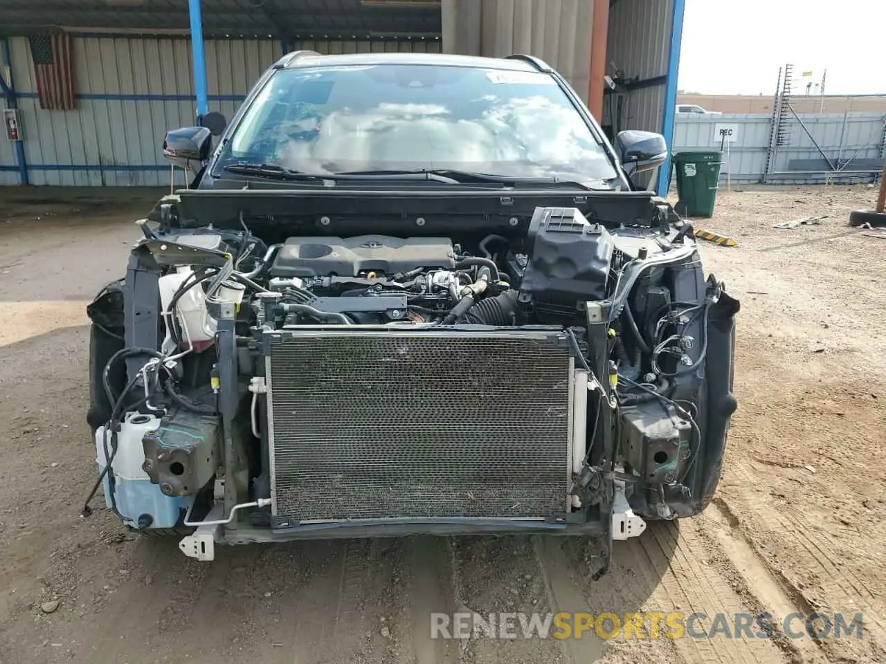 5 Photograph of a damaged car 2T3P1RFV7KC018935 TOYOTA RAV4 2019