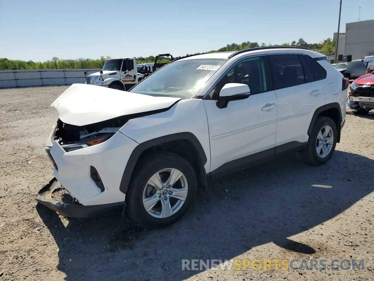 1 Photograph of a damaged car 2T3P1RFV7KC029904 TOYOTA RAV4 2019