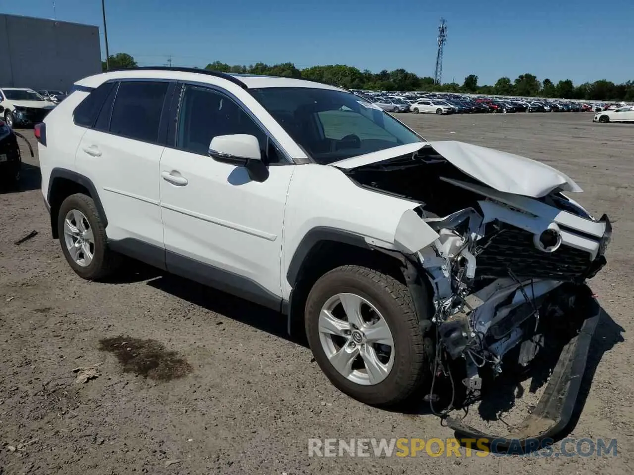4 Photograph of a damaged car 2T3P1RFV7KC029904 TOYOTA RAV4 2019
