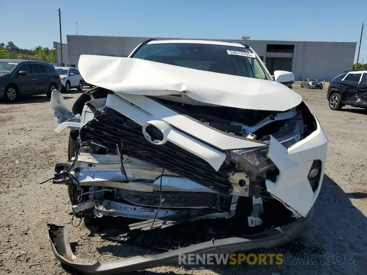5 Photograph of a damaged car 2T3P1RFV7KC029904 TOYOTA RAV4 2019