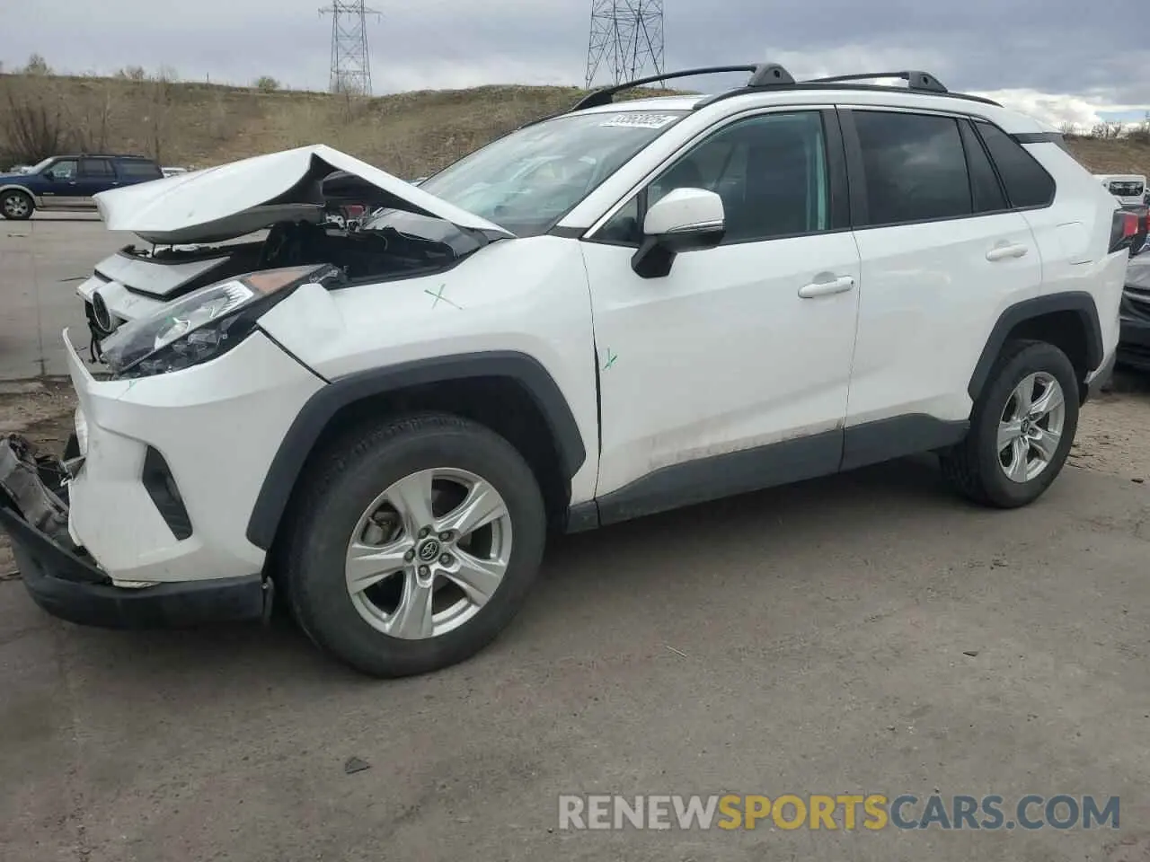 1 Photograph of a damaged car 2T3P1RFV8KW008283 TOYOTA RAV4 2019