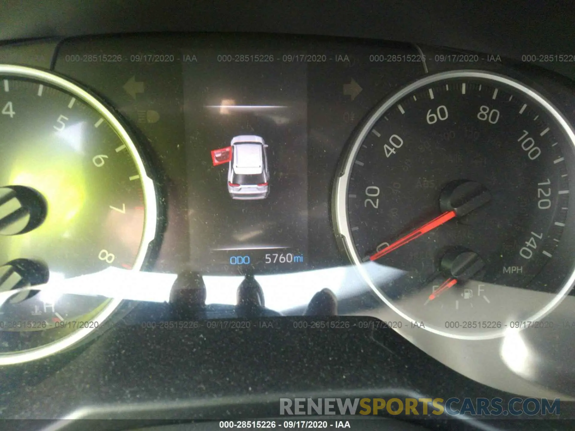 7 Photograph of a damaged car 2T3P1RFV8KW081251 TOYOTA RAV4 2019
