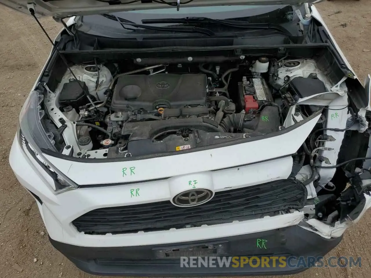 12 Photograph of a damaged car 2T3P1RFV9KC010867 TOYOTA RAV4 2019