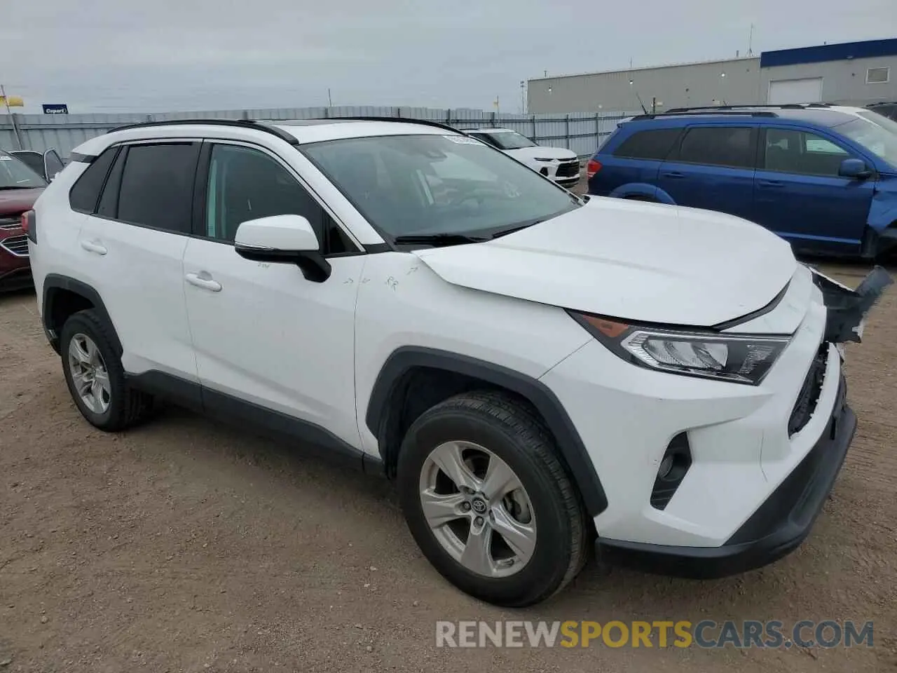4 Photograph of a damaged car 2T3P1RFV9KC010867 TOYOTA RAV4 2019