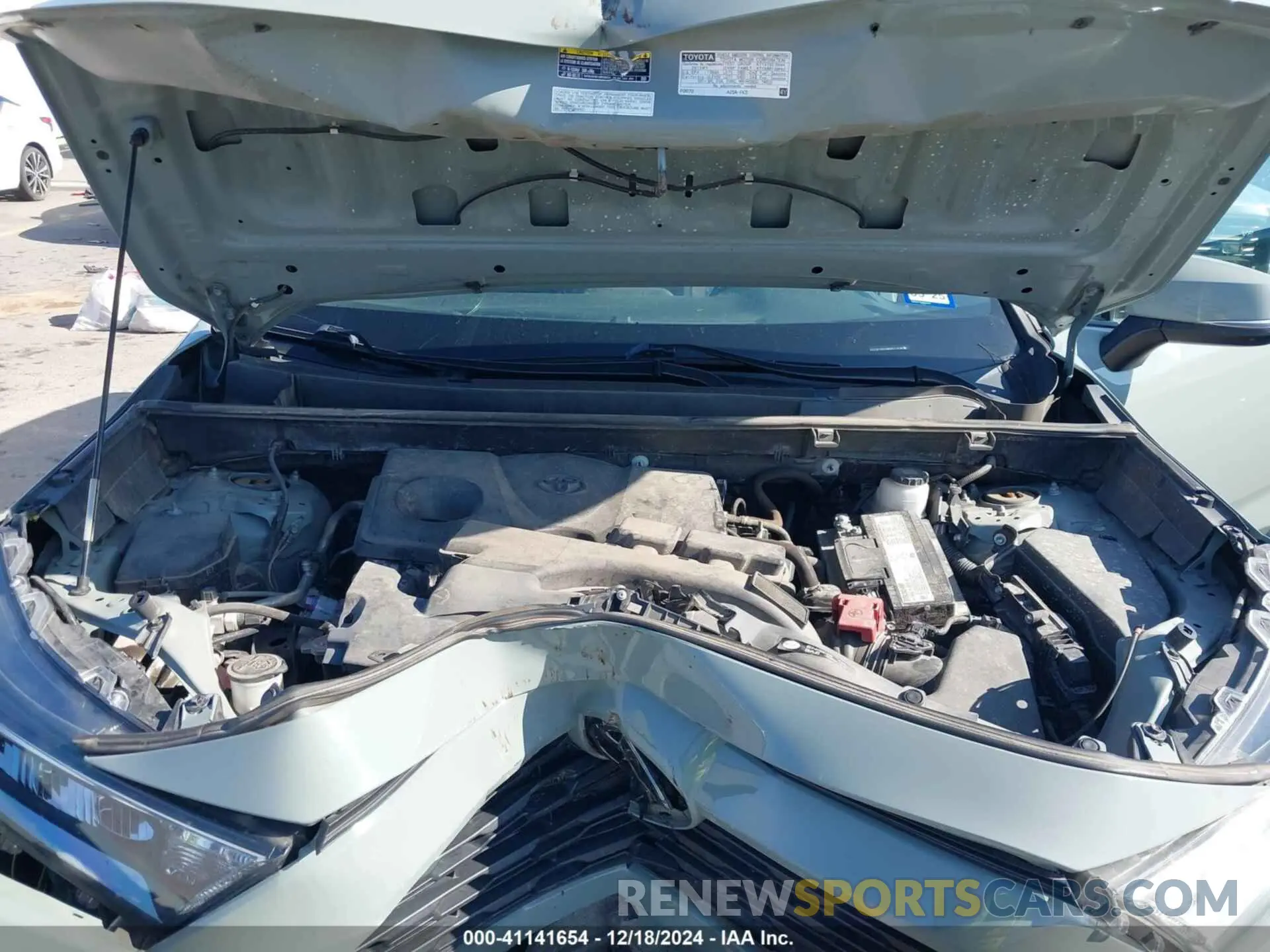 10 Фотография поврежденного автомобиля 2T3P1RFV9KC011436 TOYOTA RAV4 2019