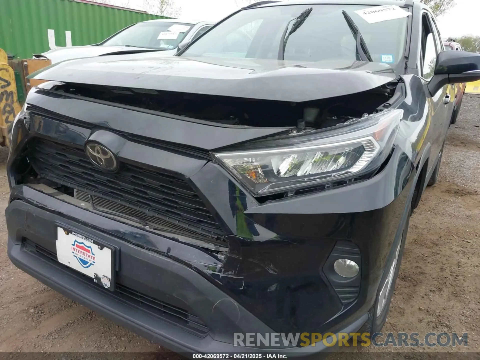 6 Photograph of a damaged car 2T3P1RFV9KC015647 TOYOTA RAV4 2019