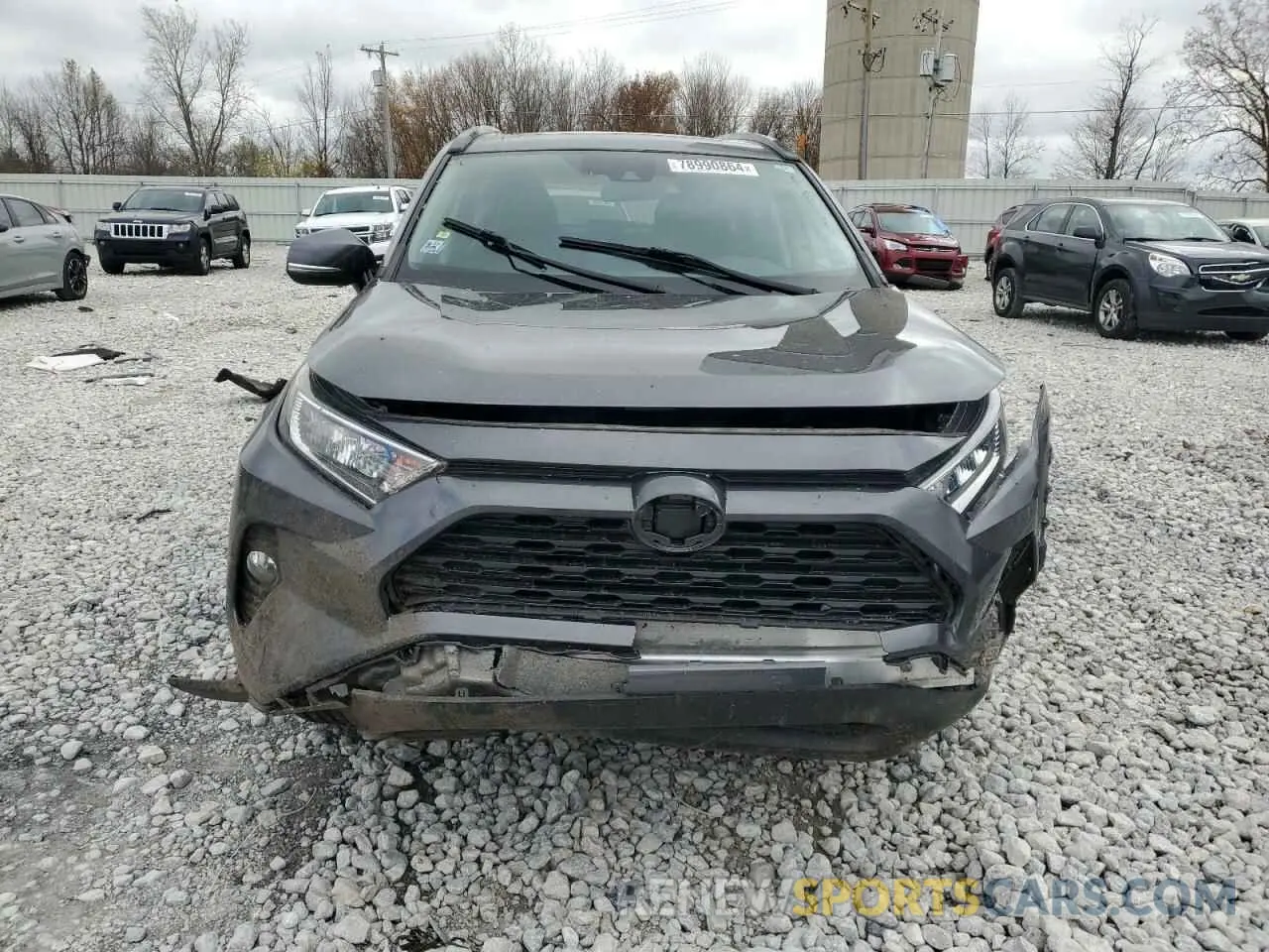 5 Фотография поврежденного автомобиля 2T3P1RFV9KC022601 TOYOTA RAV4 2019