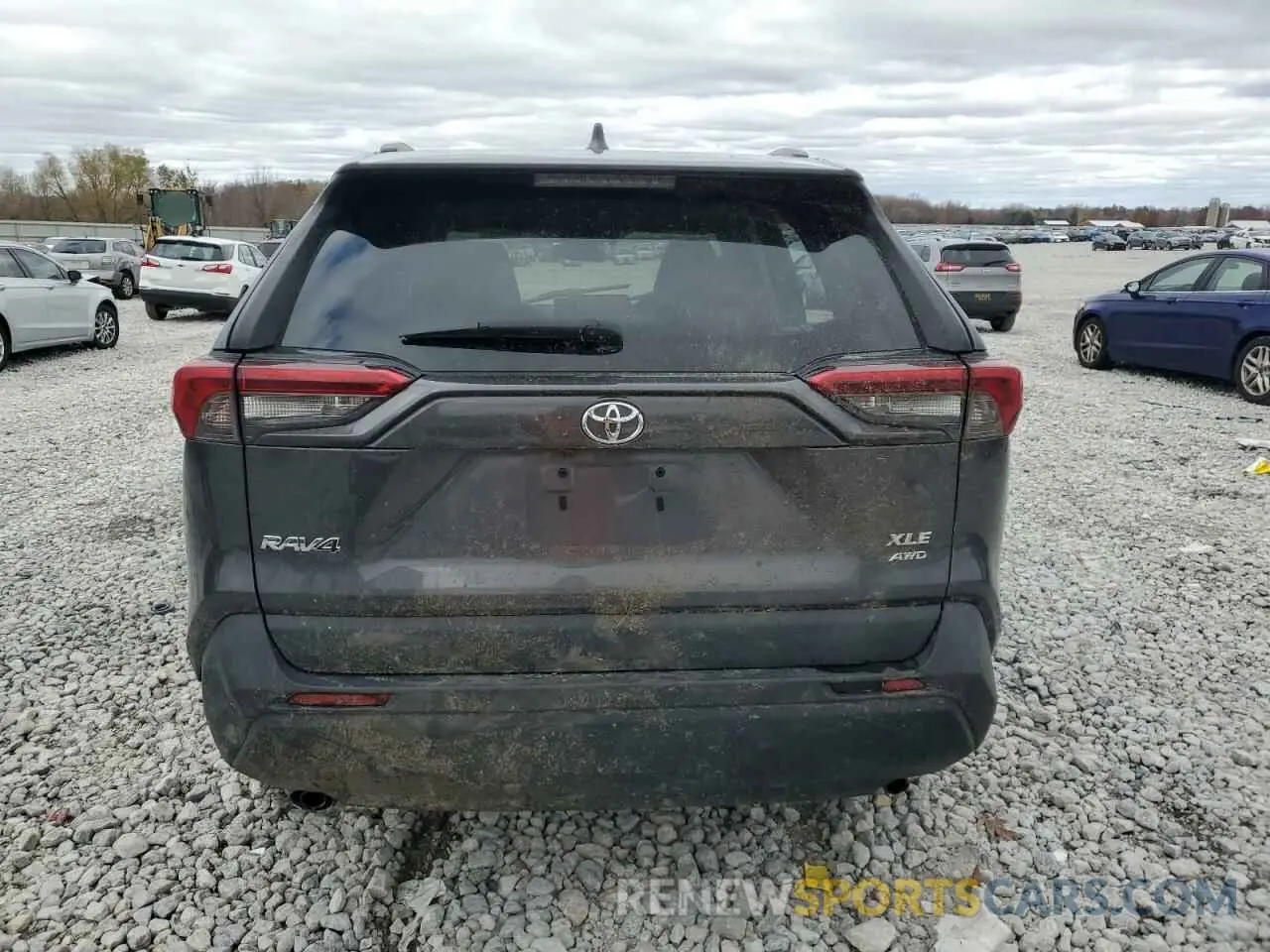 6 Фотография поврежденного автомобиля 2T3P1RFV9KC022601 TOYOTA RAV4 2019
