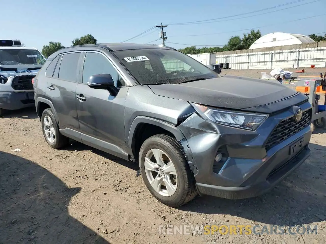 4 Photograph of a damaged car 2T3P1RFV9KC034604 TOYOTA RAV4 2019