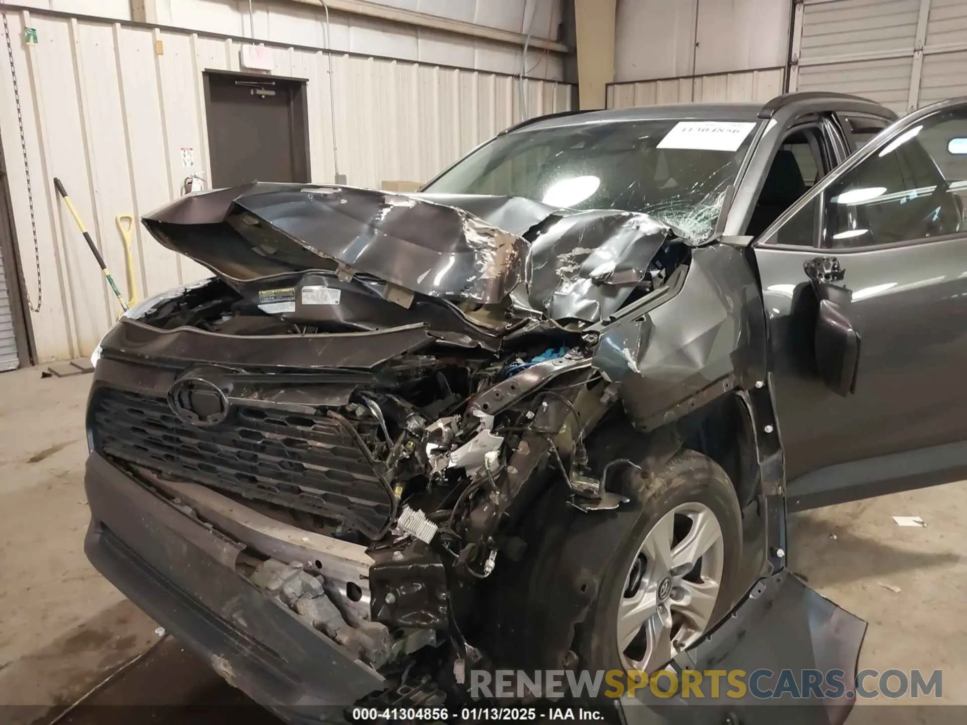 6 Photograph of a damaged car 2T3P1RFV9KC060166 TOYOTA RAV4 2019
