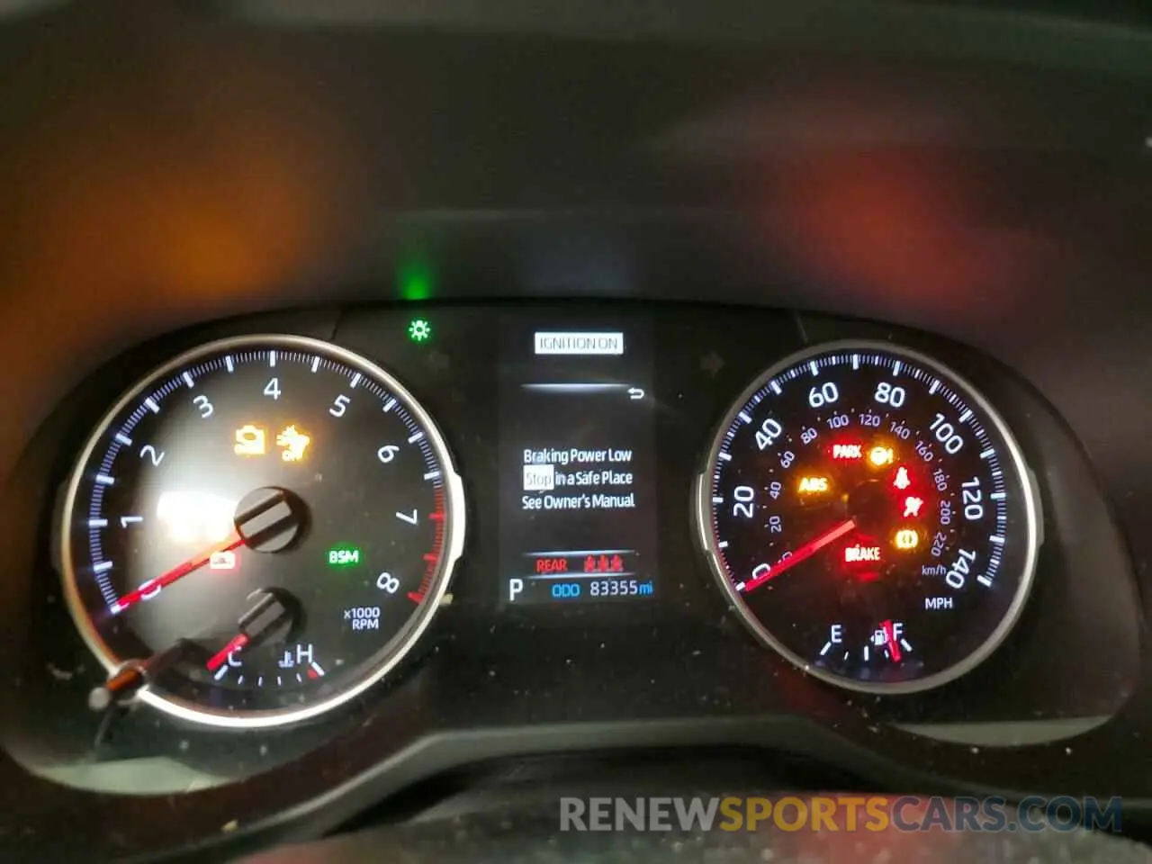 9 Photograph of a damaged car 2T3P1RFV9KW009992 TOYOTA RAV4 2019