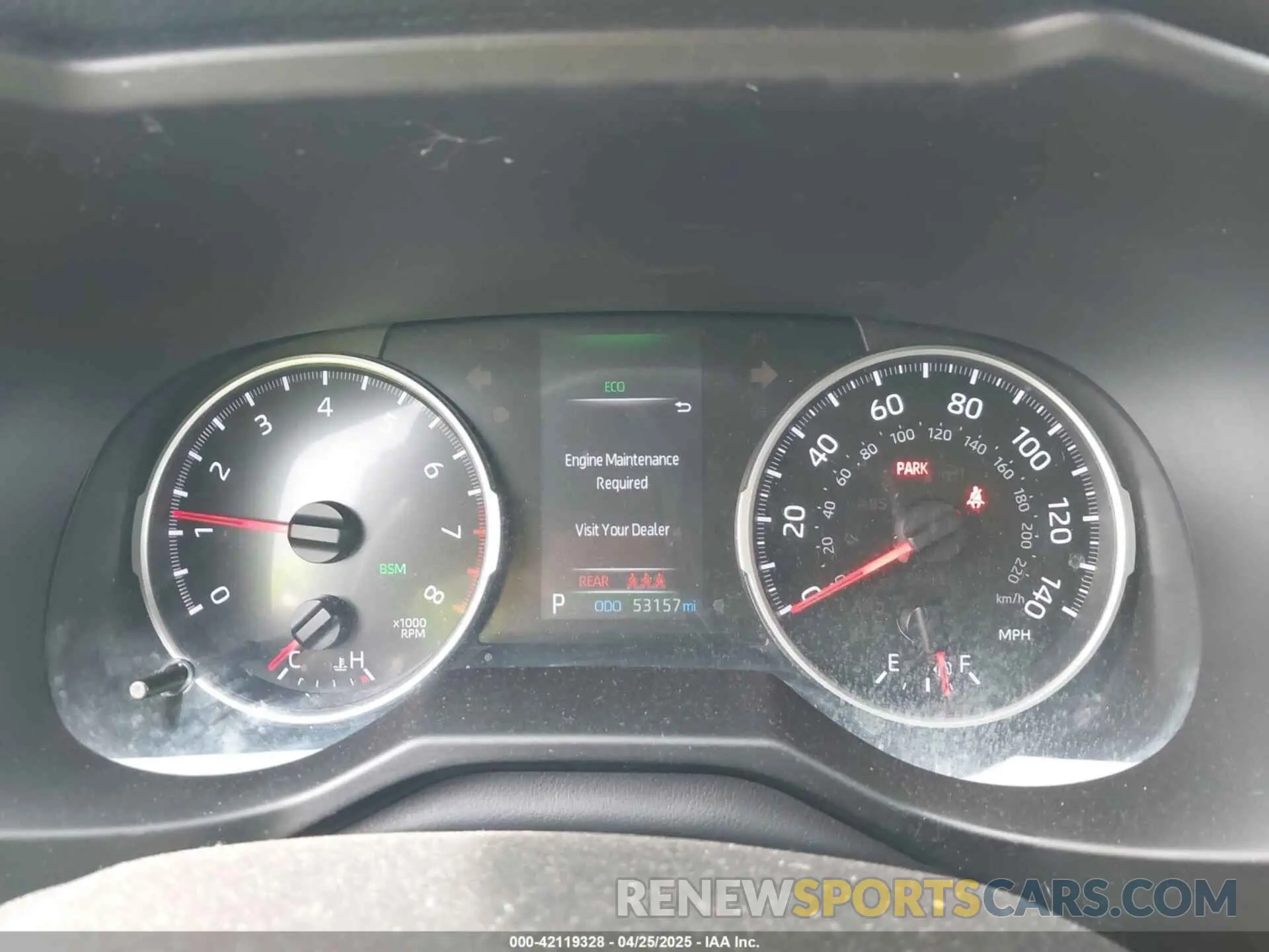 7 Photograph of a damaged car 2T3P1RFV9KW076821 TOYOTA RAV4 2019