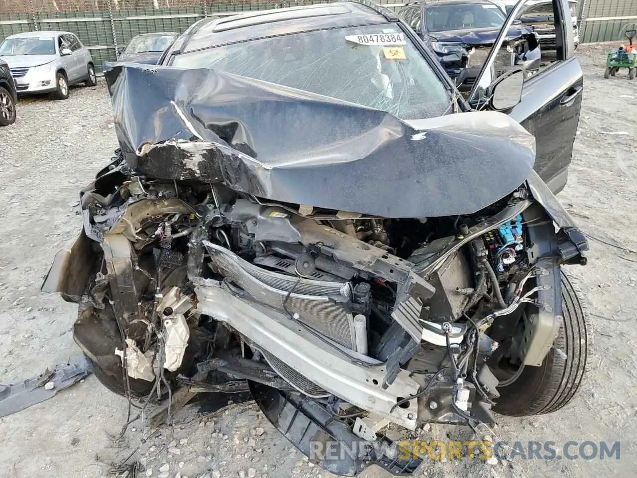 12 Фотография поврежденного автомобиля 2T3P1RFVXKC035048 TOYOTA RAV4 2019