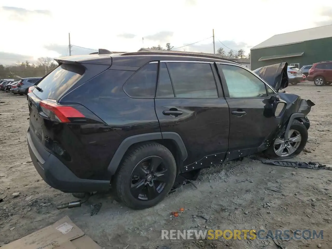 3 Фотография поврежденного автомобиля 2T3P1RFVXKC035048 TOYOTA RAV4 2019