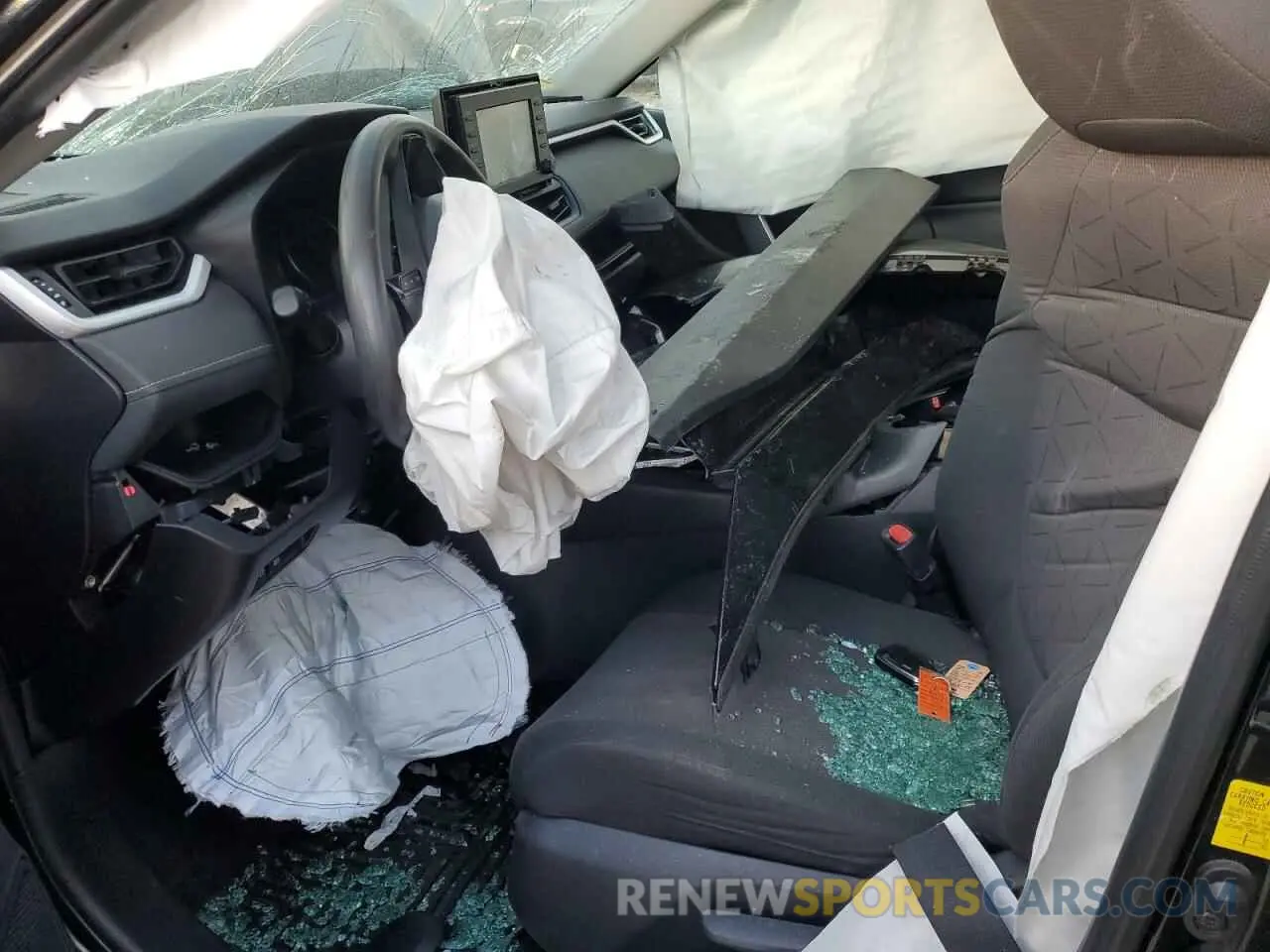 7 Фотография поврежденного автомобиля 2T3P1RFVXKC035048 TOYOTA RAV4 2019