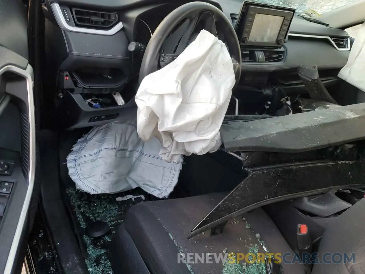 8 Фотография поврежденного автомобиля 2T3P1RFVXKC035048 TOYOTA RAV4 2019