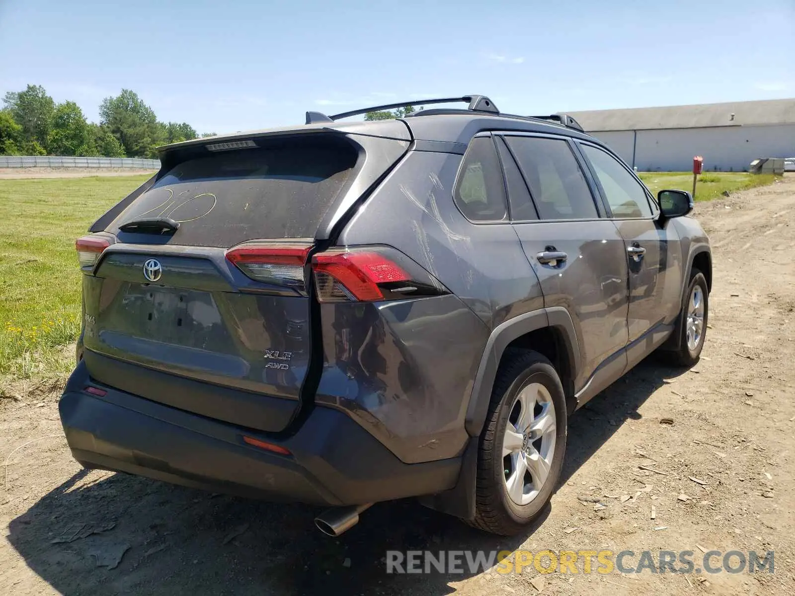 4 Photograph of a damaged car 2T3P1RFVXKW037851 TOYOTA RAV4 2019