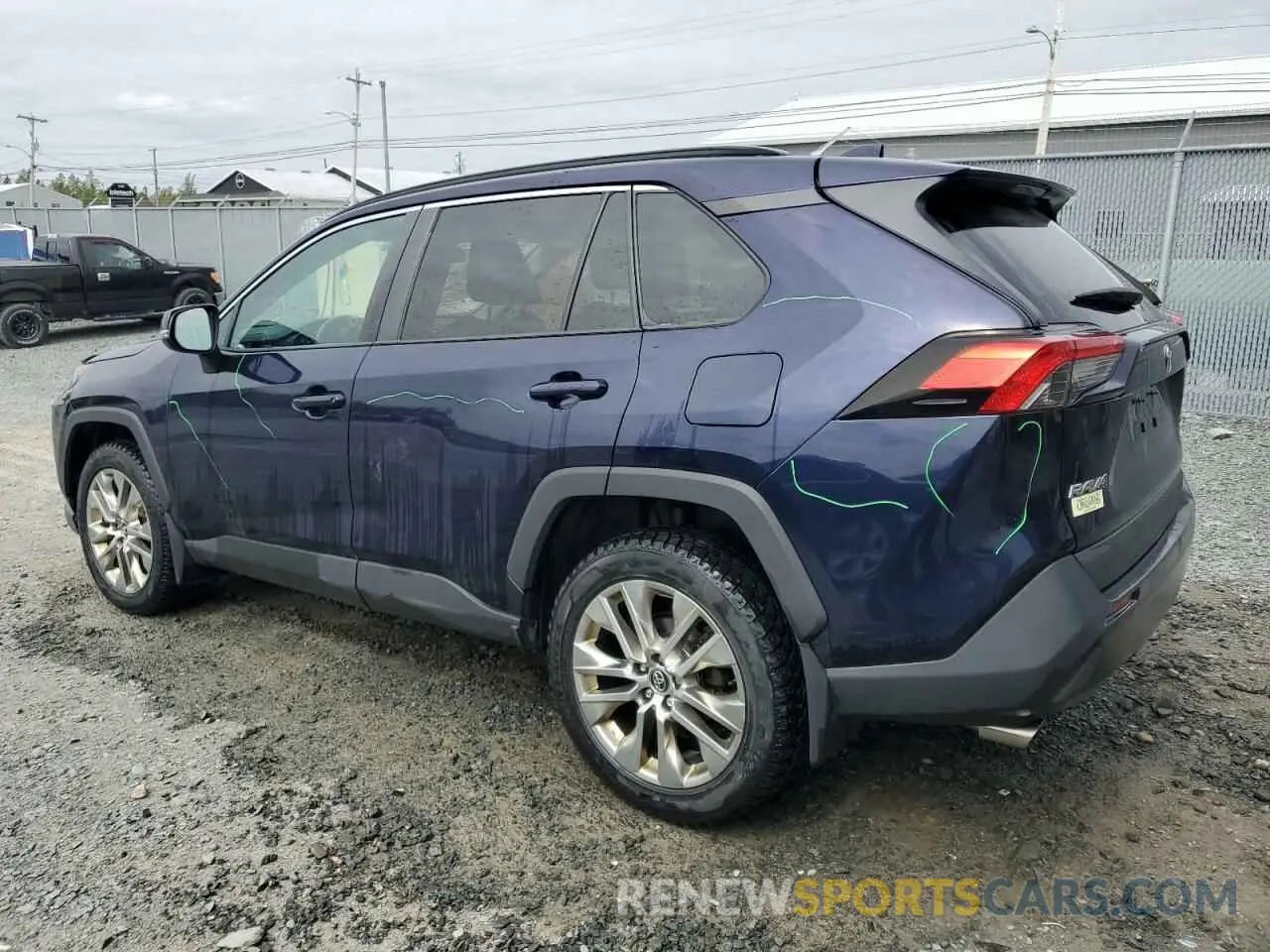 2 Фотография поврежденного автомобиля 2T3R1RFV1KW073288 TOYOTA RAV4 2019