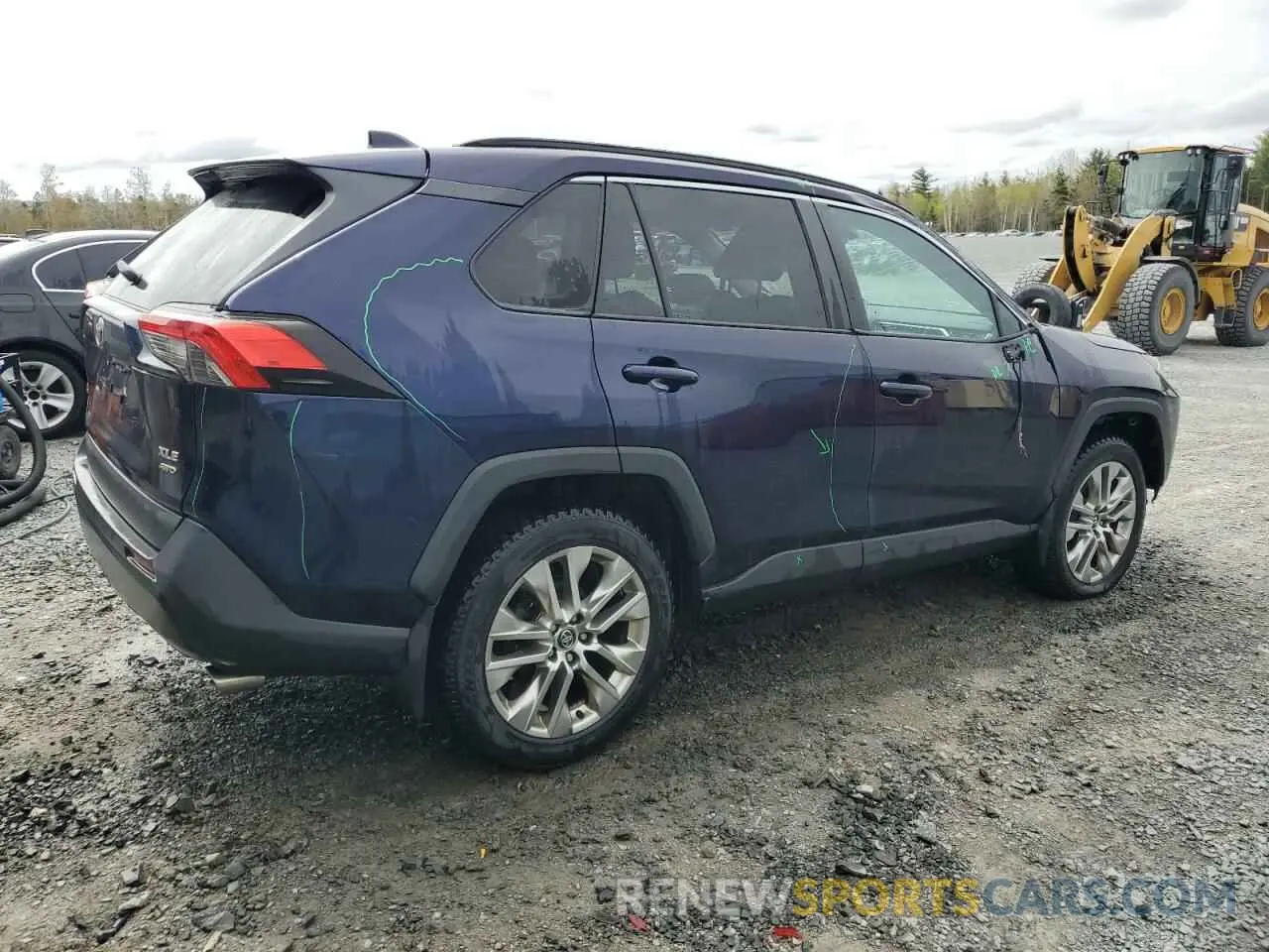3 Фотография поврежденного автомобиля 2T3R1RFV1KW073288 TOYOTA RAV4 2019