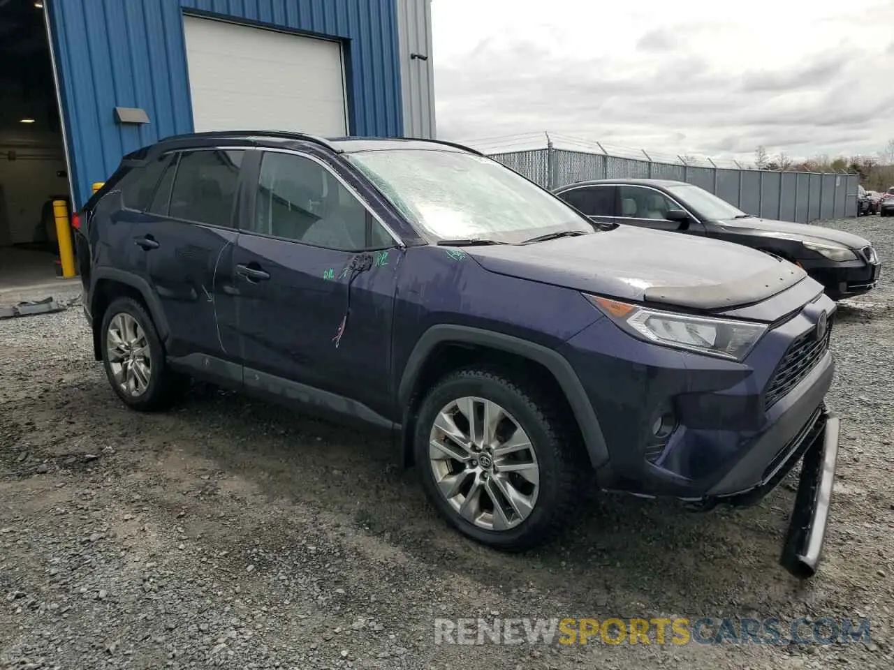 4 Фотография поврежденного автомобиля 2T3R1RFV1KW073288 TOYOTA RAV4 2019