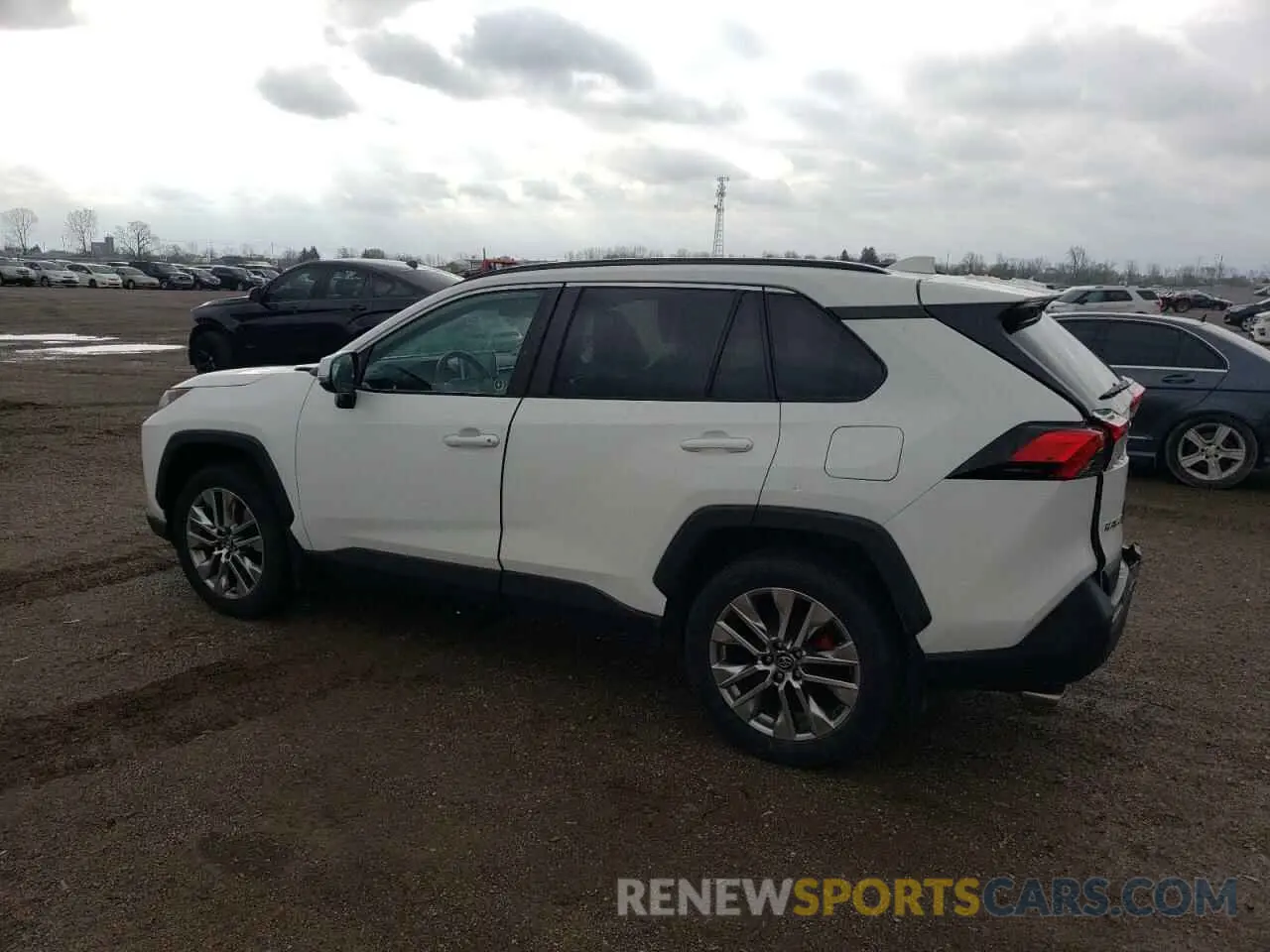 2 Фотография поврежденного автомобиля 2T3R1RFV7KW042451 TOYOTA RAV4 2019