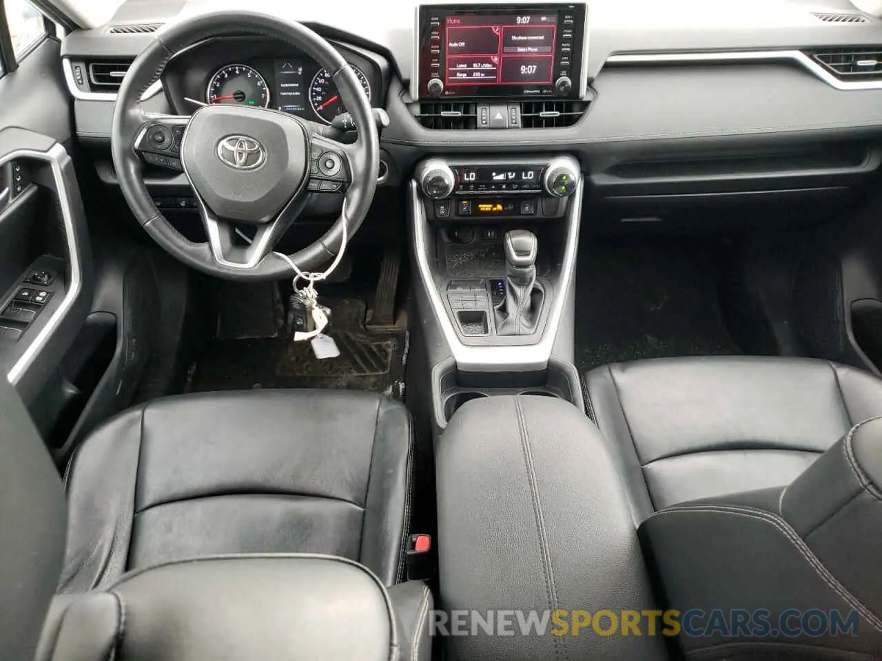 8 Фотография поврежденного автомобиля 2T3R1RFV7KW042451 TOYOTA RAV4 2019