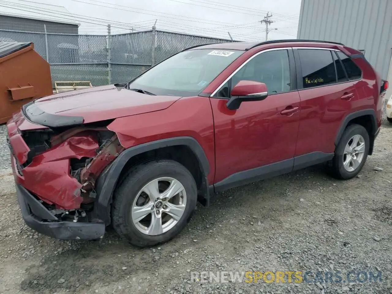 1 Фотография поврежденного автомобиля 2T3R1RFV9KW043939 TOYOTA RAV4 2019