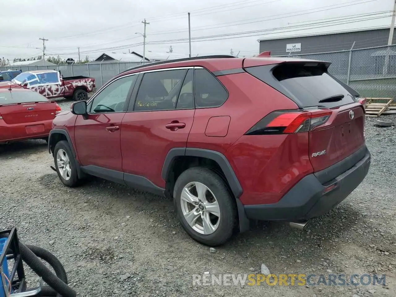 2 Фотография поврежденного автомобиля 2T3R1RFV9KW043939 TOYOTA RAV4 2019